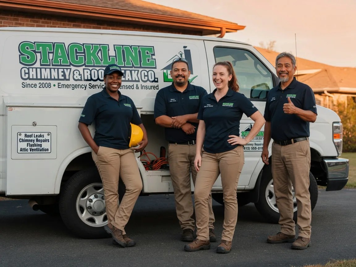 Chimney flashing repair company in Miracle, KY